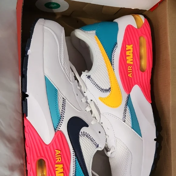 Nike Air Max Excee in Black, Blue, and White - Picture 2 of 3